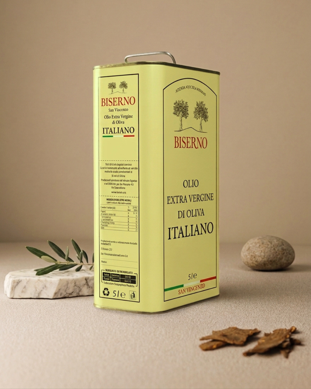 OLIO NUOVO BISERNO 5L - campagna olearia 2025-2026