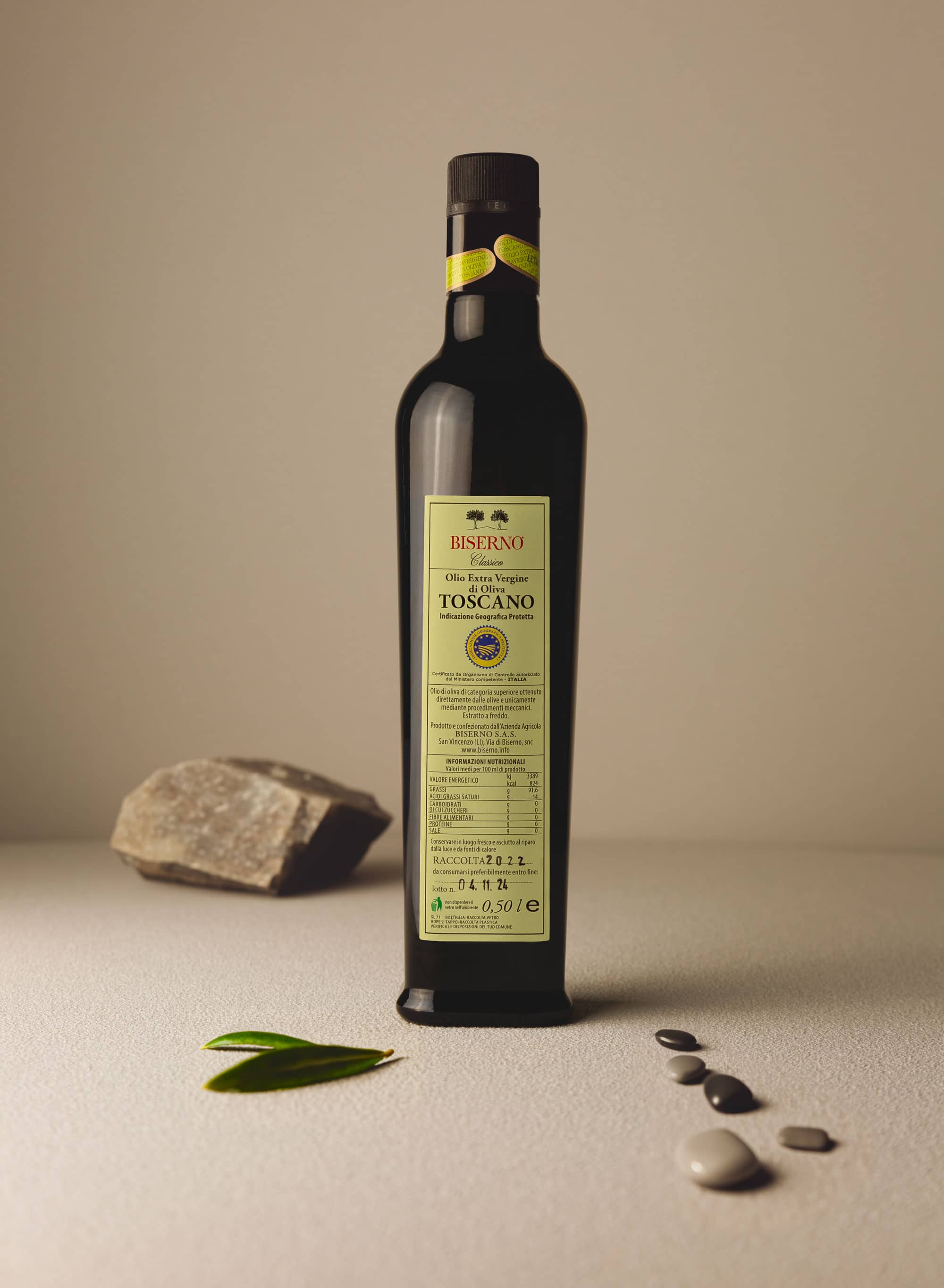 Olio Classico Biserno IGP 0,5L - campagna olearia 2024-2025