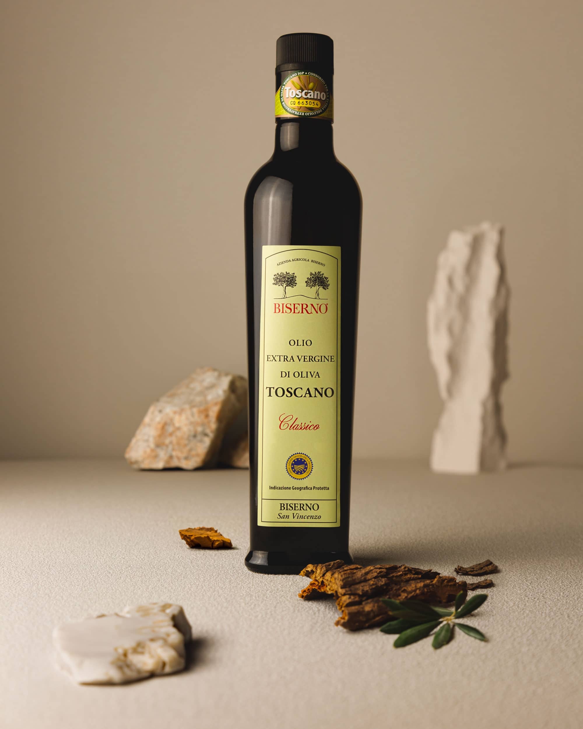 OLIO NUOVO Classico Biserno IGP 0,5L - campagna olearia 2025-2026