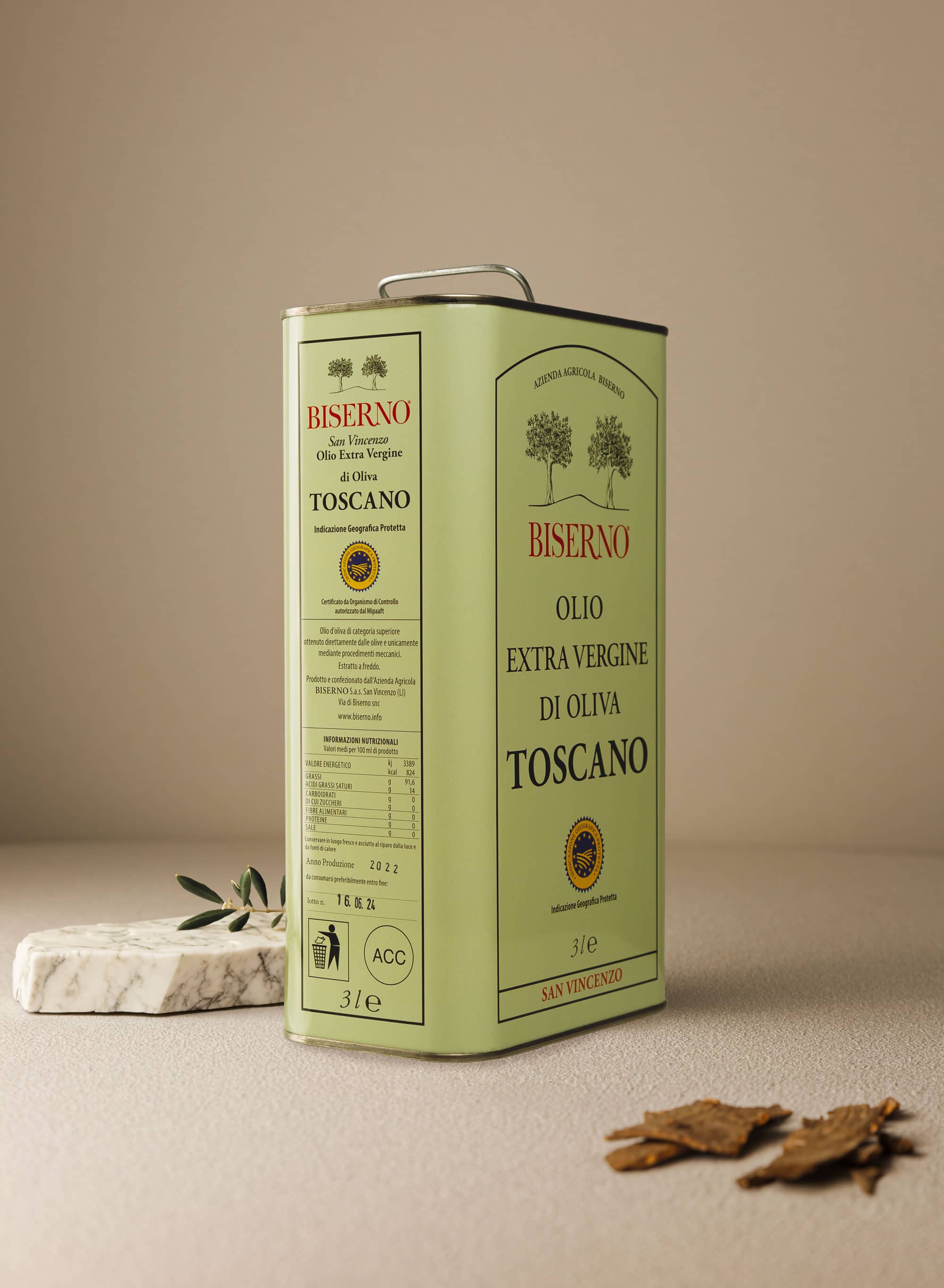 Olio Classico Biserno IGP 3L - campagna olearia 2024-2025